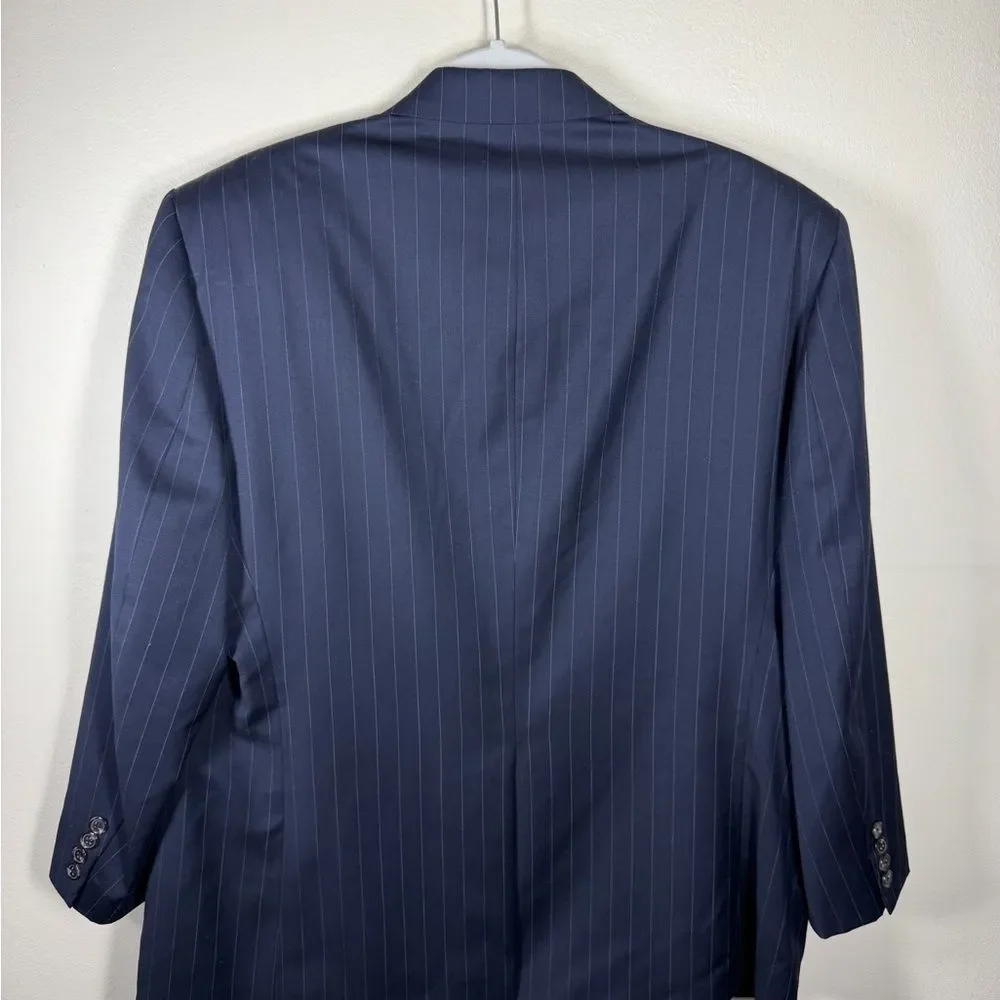 Lauren Ralph Lauren Navy Blue Pinstripe Men’s Blazer Size 42S